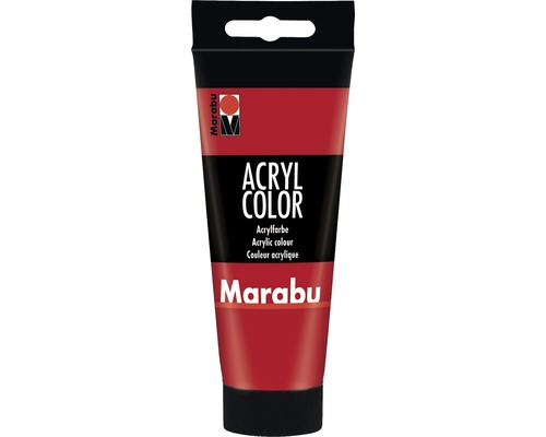 Marabu Künstler- Acrylfarbe Acryl Color 031 kirschrot 100 ml