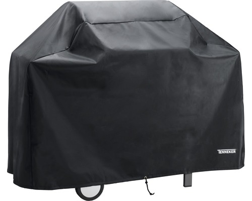 Housse de barbecue noire pour la protection contre les intempéries