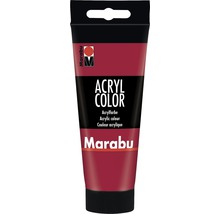 Peinture acrylique pour artiste Marabu Acryl Color 032 rouge carmin 100 ml-thumb-0
