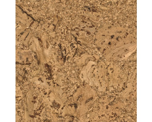 Korkboden Evora braun 30x60 cm 4 mm stark 10er-Pack Korkstruktur für Bodenbeläge und Wandverkleidungen
