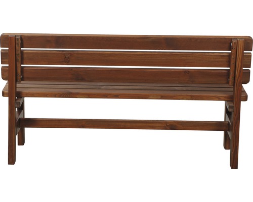 Banc en bois pour le jardin, vue arrière