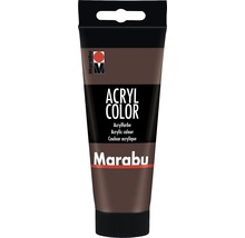 Peinture acrylique pour artiste Marabu Acryl Color 040 marron moyen 100 ml-thumb-0