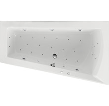 Rechteckige Whirlpool Badewanne mit Düsen von oben