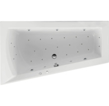 Rechteckige Badewanne mit Hydromassagefunktion, Aufsicht