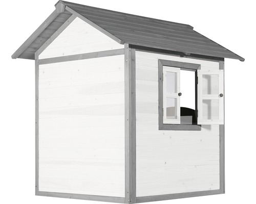 Spielhaus aus Holz mit Fenster