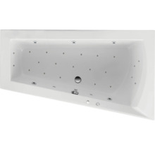 Aufnahme von oben einer Badewanne mit Whirlpoolfunktion
