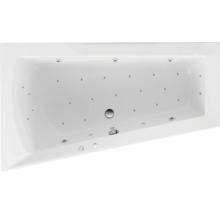 Rechteckige Badewanne mit Whirlpoolfunktion von oben