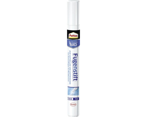 Pattex Fugenstift zum Aufhellen und Auffrischen von Zementfugen im Wandbereich, 7 ml