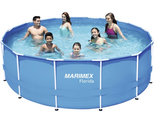 Marimex Florida Frame Pool mit badenden Personen