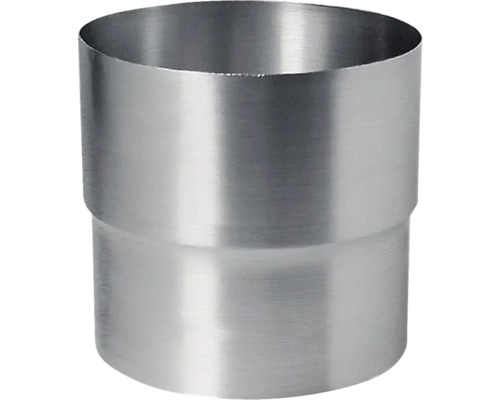 Connecteur de tuyau de descente Zambelli zinc-titane rond Ø 100 mm Raccord de tuyau métallique pour applications sanitaires