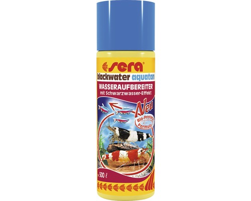 Wasseraufbereiter sera blackwater aquatan 100 ml, für Schwarzwassereffekt, für bis zu 500 L