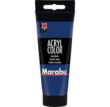 Peinture acrylique pour artiste Marabu Acryl Color 053 bleu foncé 100 ml-thumb-0