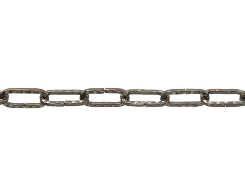 Chaîne métallique à maillons rectangulaires