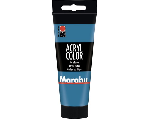 Peinture acrylique pour artiste Marabu Acryl Color 056 cyan 100 ml-0