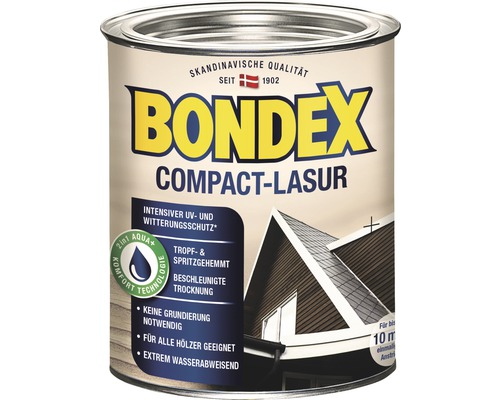 Boîte de lasure compacte Bondex pour bois