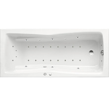 Rechteckige Badewanne mit Whirlpoolfunktion von oben