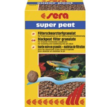 Sera Super Tourbe pour un ajustement permanent du pH inférieur à 7 pour les aquariums tropicaux d''eau noire, 500 grammes