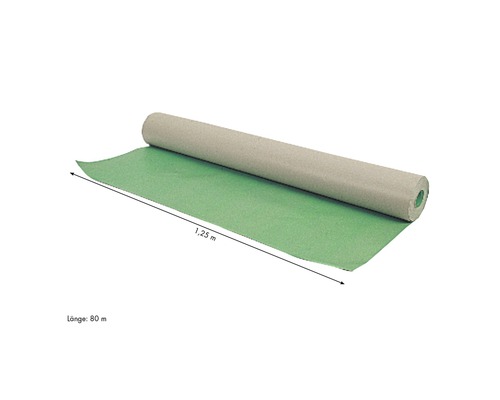 Film de protection Knauf papier kraft natron pour applications de sol 80 x 1,25 m rouleau = 100 m²-0