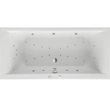 Rechteckige Badewanne mit Whirlpoolfunktion von oben