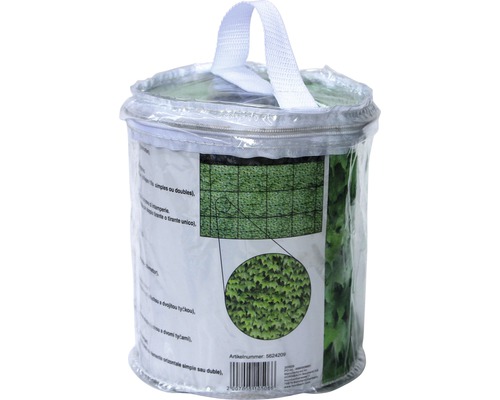 Künstliche Efeuhecke in Verpackung mit Tragegriff