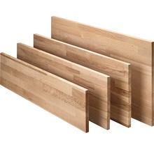 Panneau en bois lamellé-collé hêtre B/C 18x200x800 mm-thumb-1 Panneau en bois lamellé-collé hêtre B/C 18x200x800 mm-thumb-1