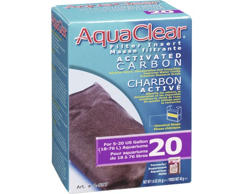 Cartouche de mousse AquaClear A-597 Mini cartouche de charbon