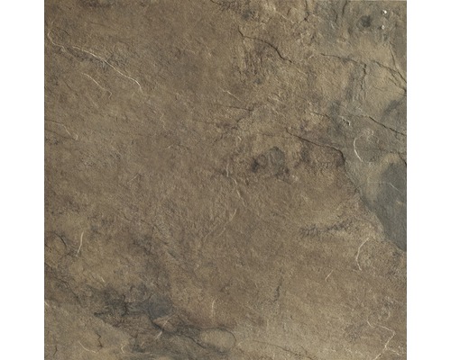 Échantillon de dalle de terrasse en grès cérame fin FLAIRSTONE Stone marron