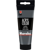 Peinture acrylique Marabu Acryl Color gris foncé 079 100 ml