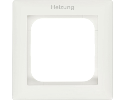 Plaque d'interrupteur de chauffage simple Busch-Jaeger 1721 JH-914 Balance QD blanc alpin