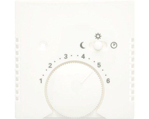 Plaque centrale pour thermostat d'ambiance Busch-Jaeger 1795-914 Balance QD blanc alpin