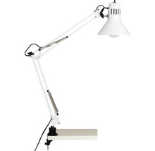 Bürolampe 1-flammig H 70 cm Hobby weiß