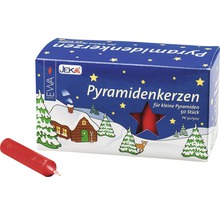 Pyramidenkerzenpackung mit einer einzelnen Kerze