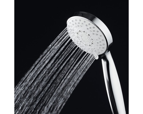 Handbrause mit Wasserstrahl