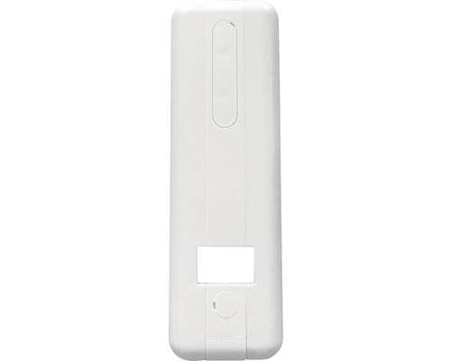 Plaque de recouvrement Duo Schellenberg 10202, 13,5-16 cm, blanche Distributeur de savon pour montage mural
