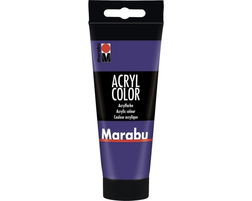 Peinture acrylique Marabu Acryl Color violet 251 100 ml Tube de peinture acrylique