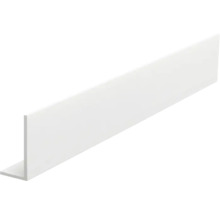 Baguette d'angle 2200 x 40 x 20 mm blanc