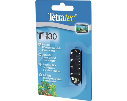 Thermomètre à cristaux liquides TetraTec TH30 pour aquariums
