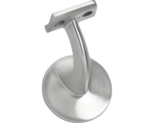 Support de main courante acier inoxydable brossé rond carré court coudé avec vis à double filetage Support de main courante acier inoxydable brossé rond carré court coudé avec vis à double filetage