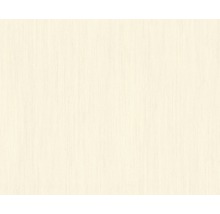Papier peint intissé 328827 Sumatra uni crème blanc