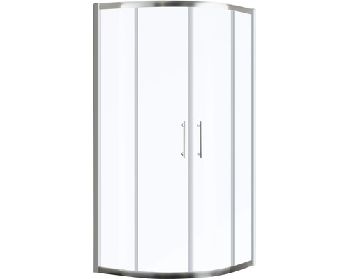 Duschtür mit Griffen und Glas