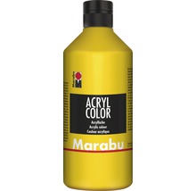 Peinture acrylique Marabu Acryl Color jaune 019 500 ml