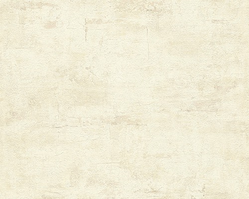 Papier peint intissé 30668-1 Best of Wood'n Stone 2 uni marbré beige Papier peint avec structure d''enduit
