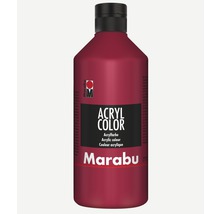 Peinture acrylique Marabu Acryl Color rouge carmin 032 500 ml