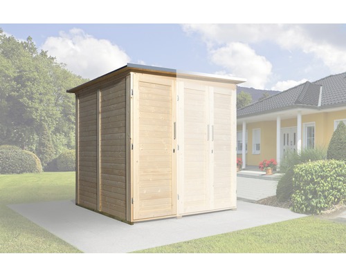 Module supplémentaire armoire modulaire SaveBike pour Jardin Q, nature