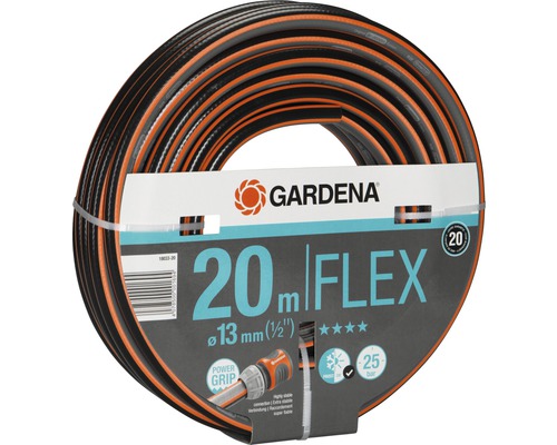 Comfort Flex Schlauch GARDENA 1/2", 20 m Gardena Flex Gartenschlauch, 20 Meter lang