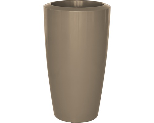 Pflanzvase Degardo Rovio III Kunststoff Ø 62 cm H 110 cm braun