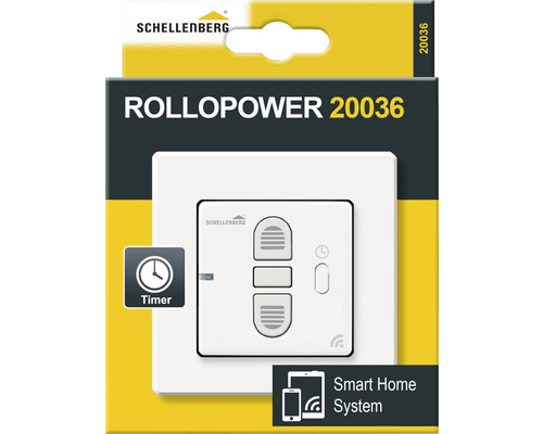 Schellenberg RolloPower 20036 Rollladensteuerung mit Timerfunktion für Smart Home Systeme