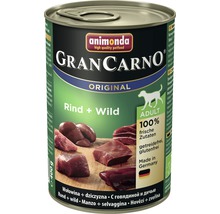 Hundefutter nass animonda Gran Carno Rind & Wild 400 g-thumb-0