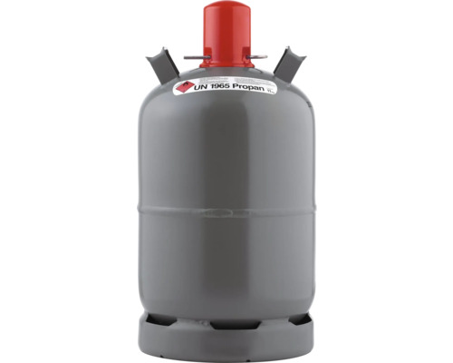 Propane, remplissage de 11 kg, bouteille consignée Bouteille de gaz propane grise de 11 kilogrammes