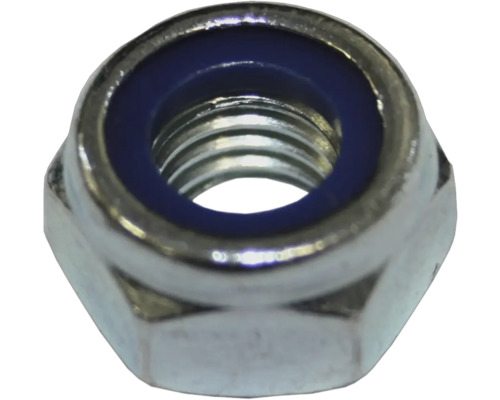 Écrou hexagonal filetage autobloquant 1/2" (simil. DIN 985) galvanisée, 25 pièces